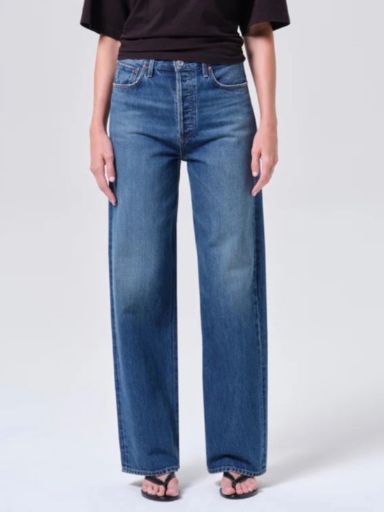 Agolde Denim - Agolde Ren High-Rise Wide-Leg Jeans Sz 29